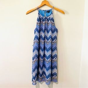 As U Wish Blue Dress Sz Medium